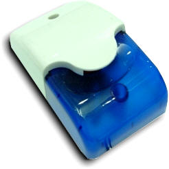 Mini Strobe / Siren Can easily be added to the Parabeam system. Simply wires directly into the 6 zone receiver's output.